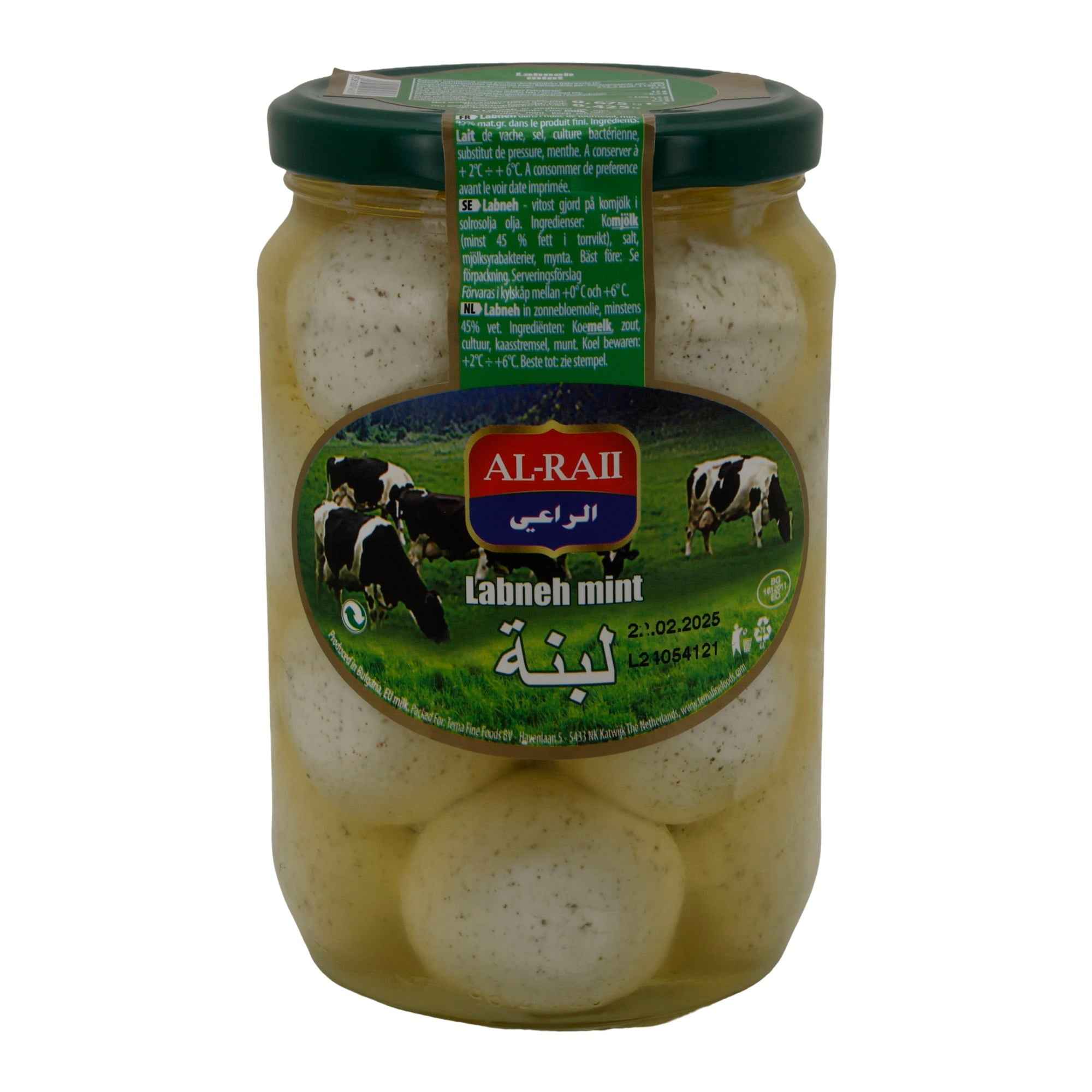 AL RAII LABNEH MIT MINZE IN GLAS